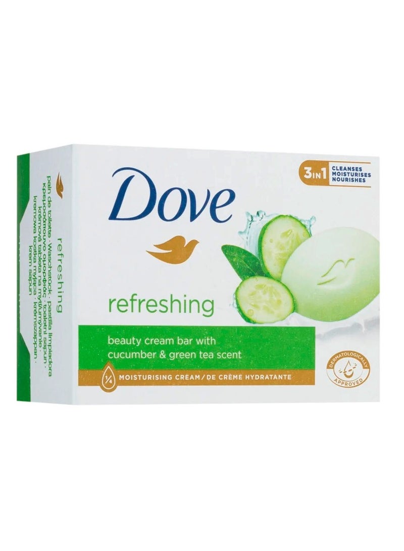 دوف صابون دوف بالخيار والشاي الاخضر 90 جرام