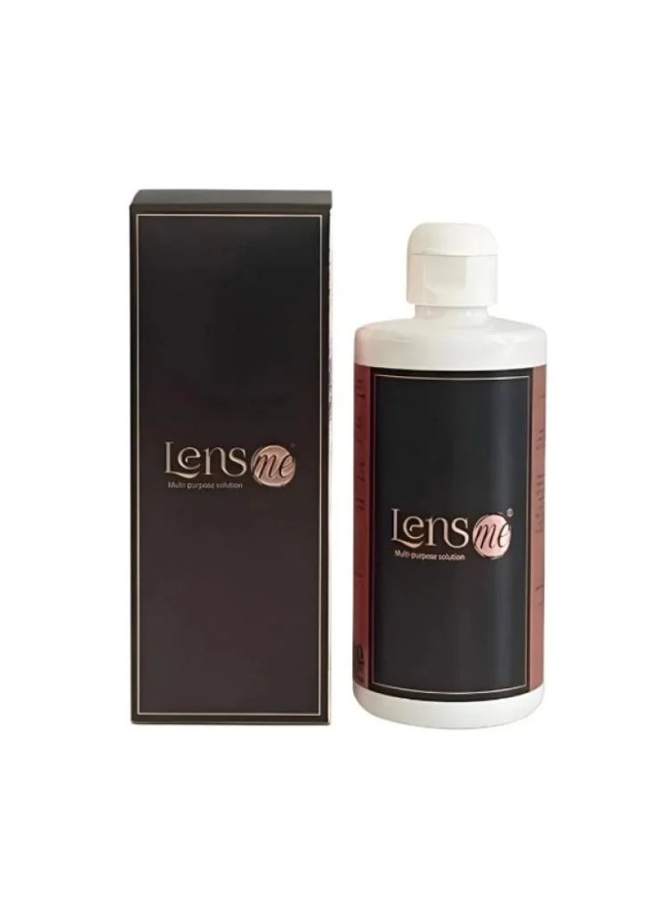 LensMe Daily multi-purpose contact lens solution for rinsing, cleaning, and disinfecting contact lenses; handbag-friendly 60ml size. - Image 1