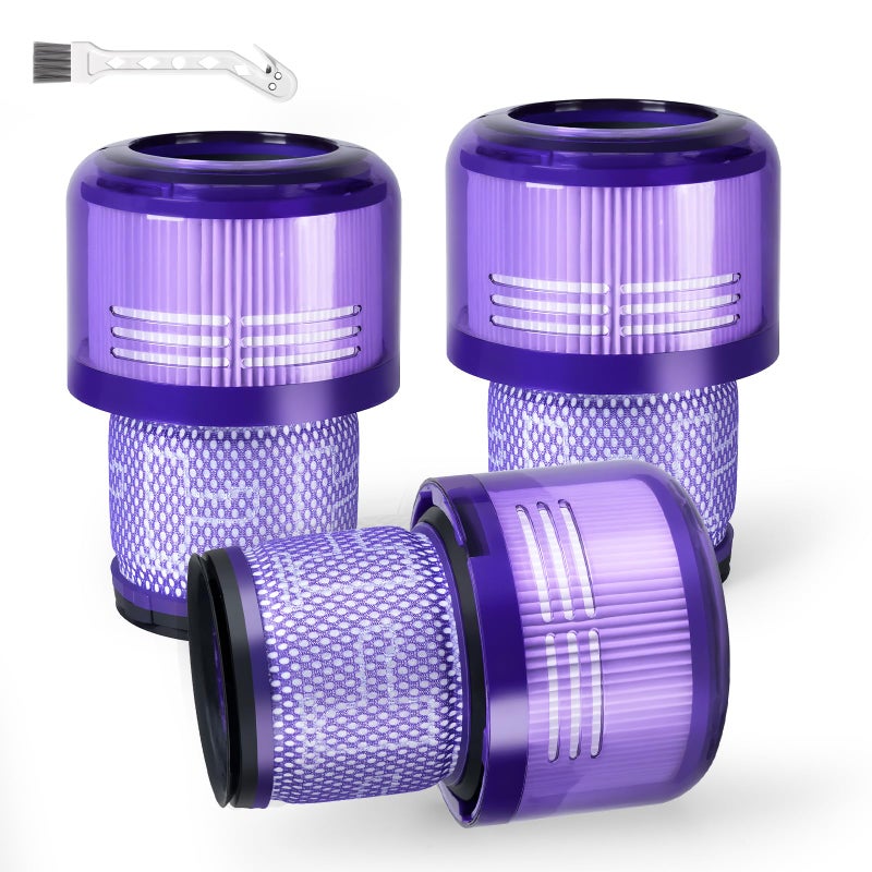 OTTWL 3 Packs Vacuum Filters Replacement Parts Compatible with Dyson V11 Torque Drive V11 Animal V11 Complete V11 Extra V15 Detect V15s Detect Submarine Vacuums, Compare to Part 970013-02 - Image 1