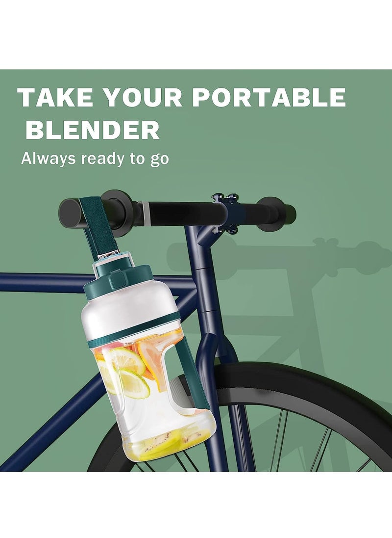 KASTWAVE - Blender, Mini Portable Blender Fresh Juice Blender Bottle with 3000mah USB Magnetic Charging, 1 L Water Bottle, Smoothie Blender, Sports Water Bottle, Food Blender for Home Office Gym Travel - Image 1