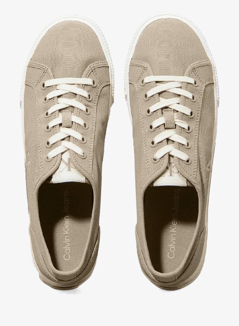 كالفن كلاين جينز حذاء رياضي من الكانفاس برقبة منخفضة - Image 3