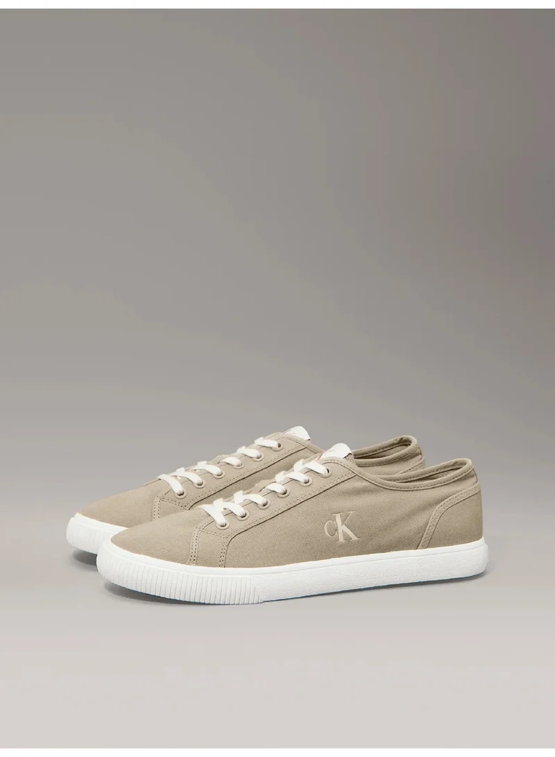 Calvin Klein Jeans Canvas Low Profile Trainers