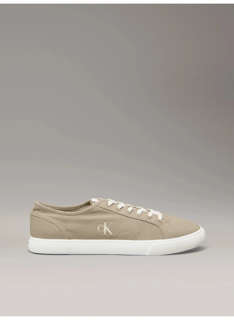 Calvin Klein Jeans Canvas Low Profile Trainers