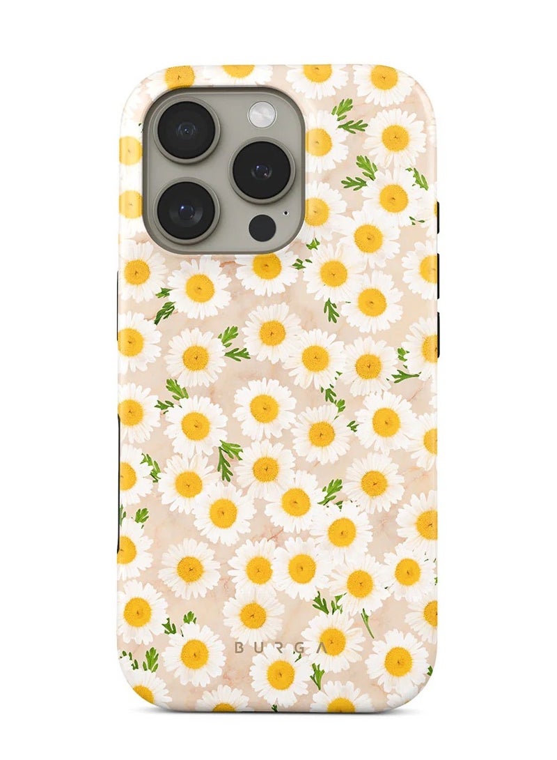 BURGA iPhone 16 Pro Max Case, 2 Piece Hard Shell + TPU Silicone Interior, Shock Absorption, All Port Accessible, Raised Bezel For Screen & Camera Protection, Never Fading HQ Print,Pure Bliss - Image 1
