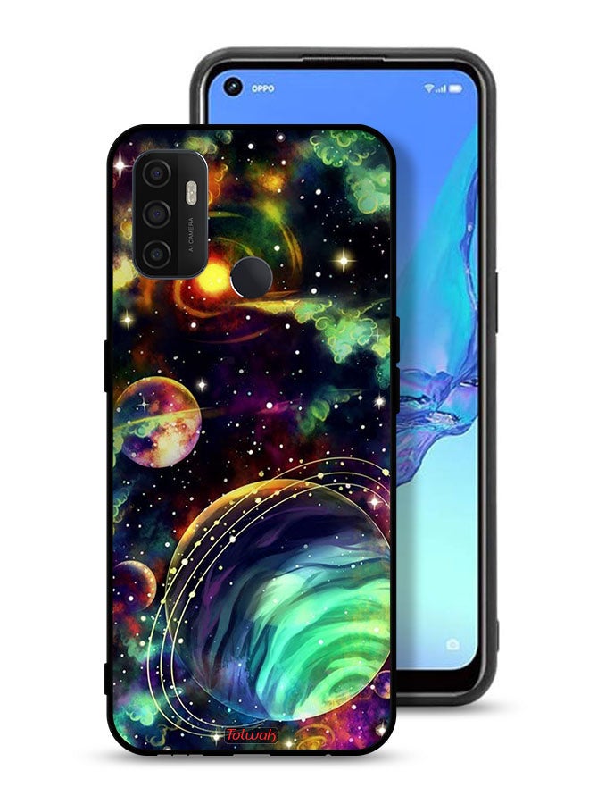 Tolwak Oppo A53s Protective Case Cover Planets - Image 1