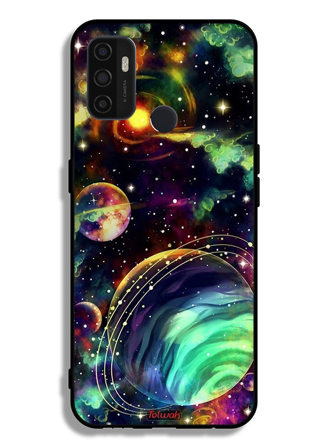 Tolwak Oppo A53s Protective Case Cover Planets - Image 2