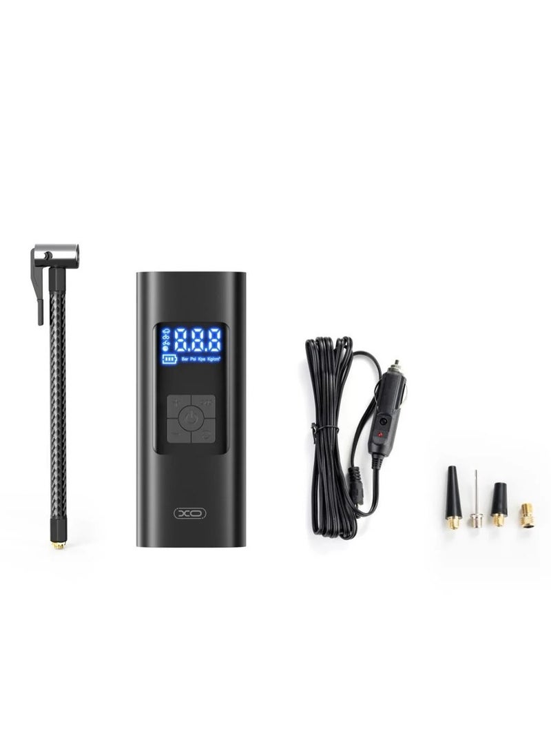 XO Portable Tyre Inflator For Cars, Bicycles and Electric Scooters, works on battery or car plug  - Image 4