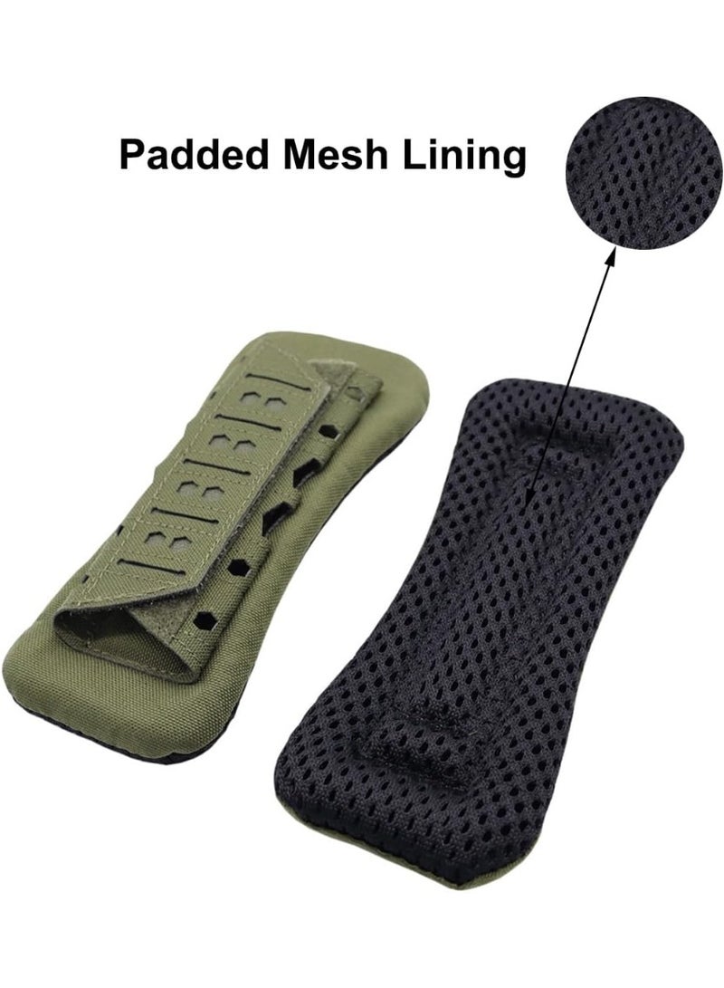 2 Pcs Tactical Vest Shoulder Pads Backpack Breathable Mesh Cushion Pad Lightweight Soft Strap Pads - Image 5