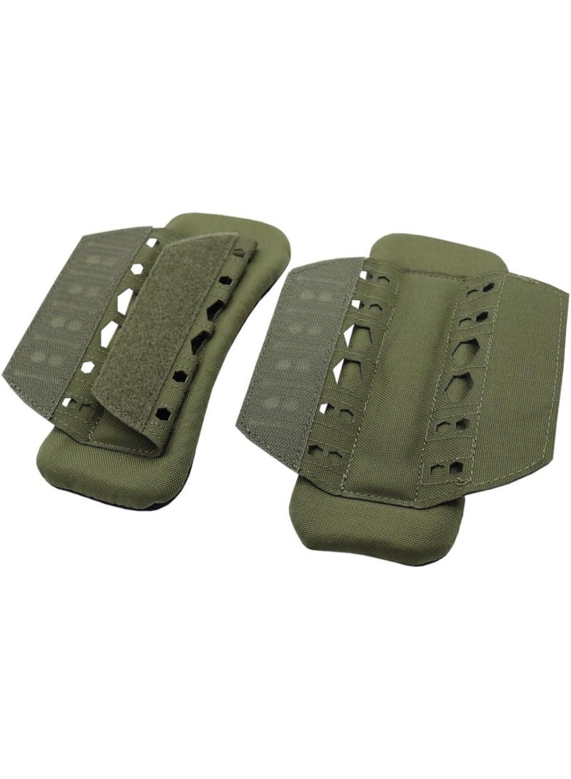 2 Pcs Tactical Vest Shoulder Pads Backpack Breathable Mesh Cushion Pad Lightweight Soft Strap Pads - Image 3