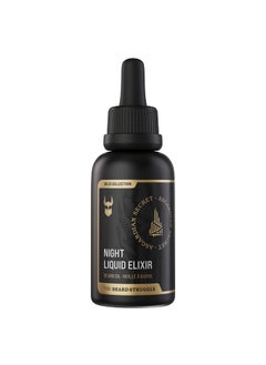 The Beard Struggle - Beard Growth Oil - Asgardian Secret, Gold Collection (1 Fl oz) - Night Liquid Elixir - Beard Oil for Men - Softens, Moisturizing, & Healthier Beard Growth