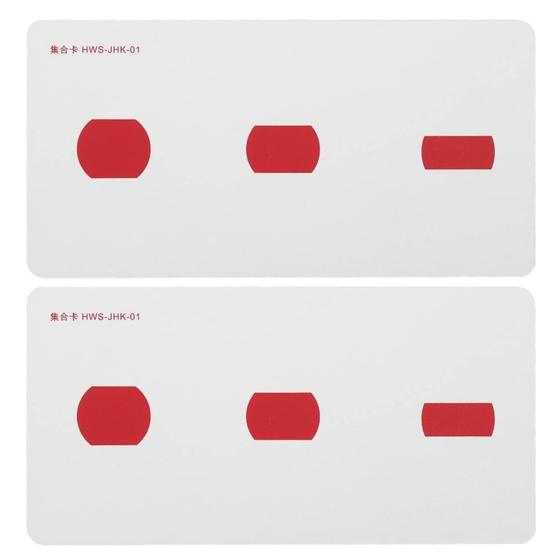 Shanrya AmblyopiaTrainingCards Dirt Resistant Red Green Strabismus Training Cards for Daily Use - Image 5