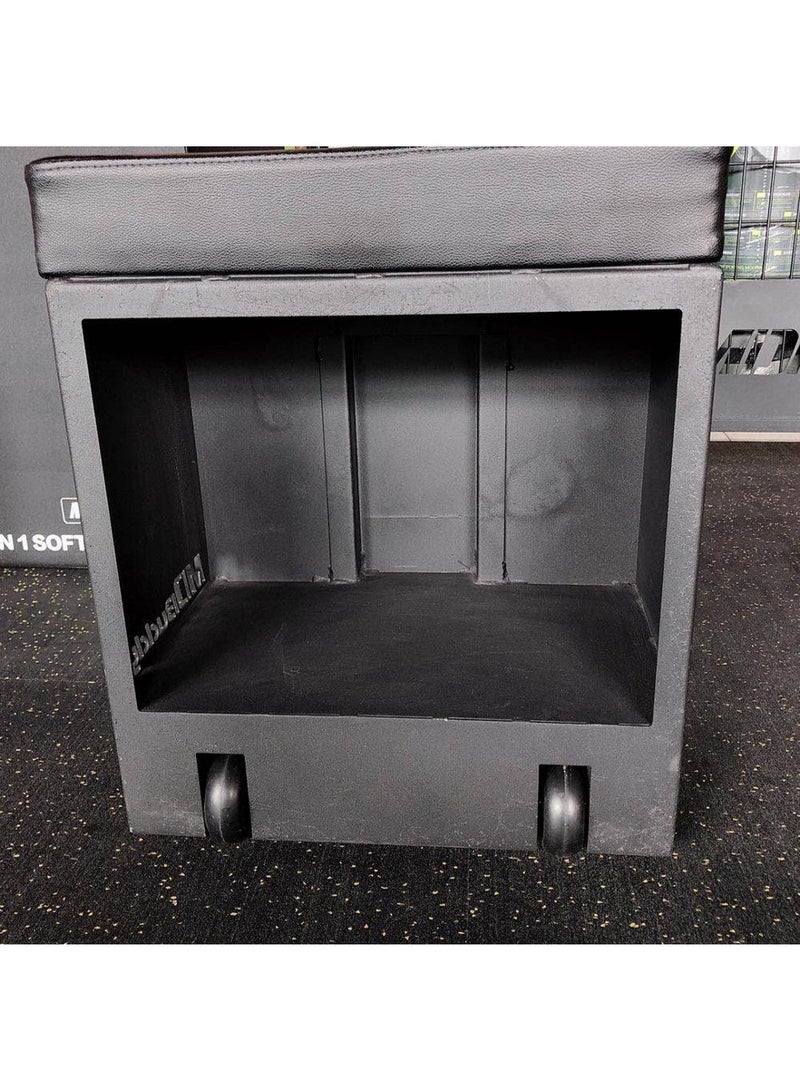 MDBuddy Multi-Purpose Training Bench made of high-quality carbon steel, with a strong main tube (25mm x 25mm x 2mm), dimensions (1310mm x 450mm x 1430mm) - Image 4