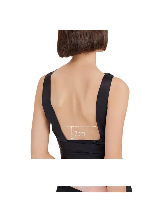 Ubras Swan Neck Slim Backless Bra Women'S Underwear Women'S Seamless Wireless Bra Bare Skin S - Image 2