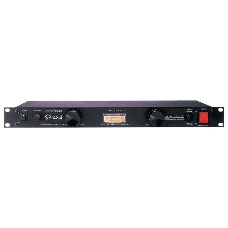 ART SP4x4 Metered Power Distribution System 1800 Watts 1U Rack Mountable with 8 Rear Outputs - Image 4