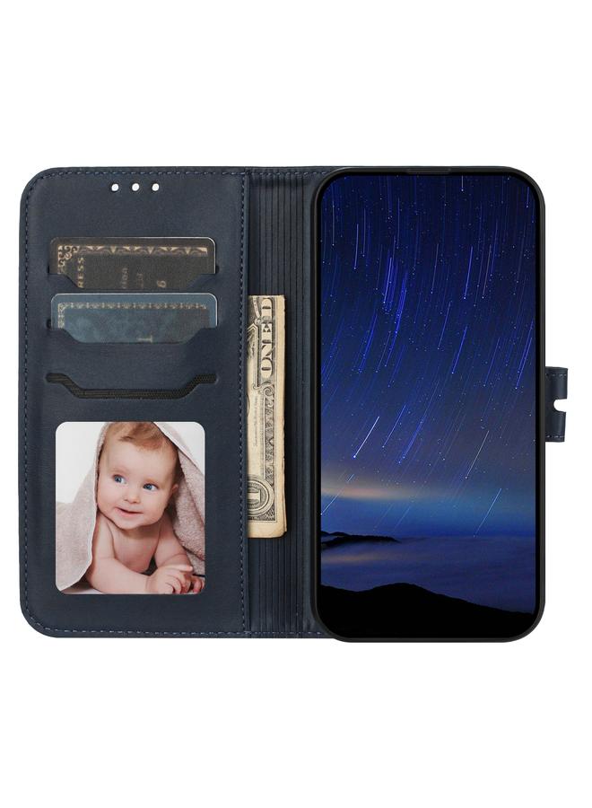 اس-توب جراب هاتف iPhone 16 من الجلد المنقوش بنمط قطة سعيدة - Image 4