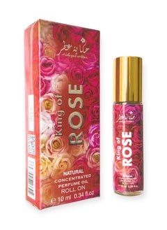 Hekayat Attar King of Rose 10 Ml Concentrated Perfume Oil Roll On  - Image 1