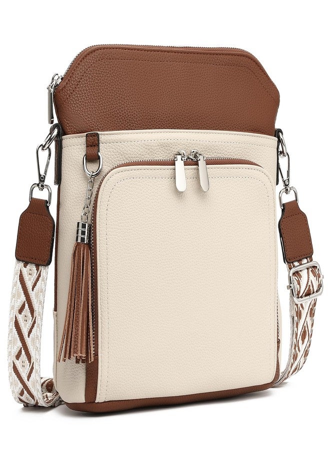 FALAN MULE Crossbody Bags for Women Trendy Soft Leather Hobo Purses Shoulder Handbags With Tassel - Image 1
