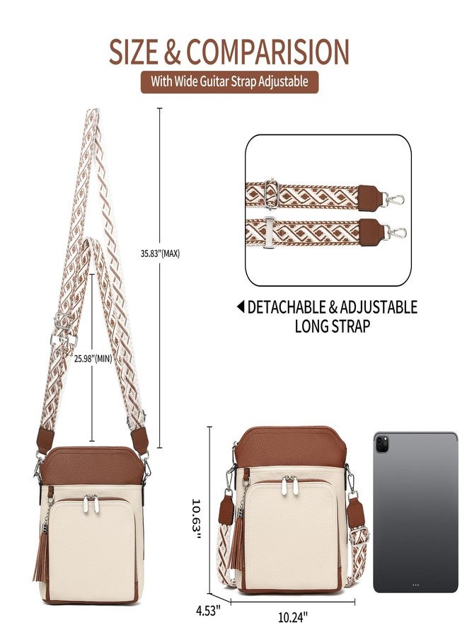 FALAN MULE Crossbody Bags for Women Trendy Soft Leather Hobo Purses Shoulder Handbags With Tassel - Image 2