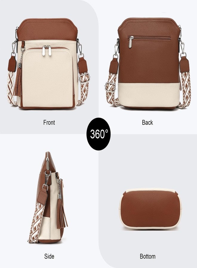 FALAN MULE Crossbody Bags for Women Trendy Soft Leather Hobo Purses Shoulder Handbags With Tassel - Image 5