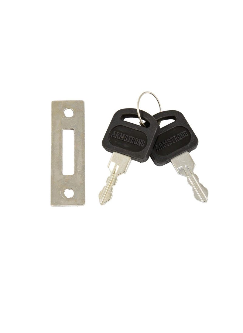 Generic - Glass Lock without Boring Hole Silver - Image 1