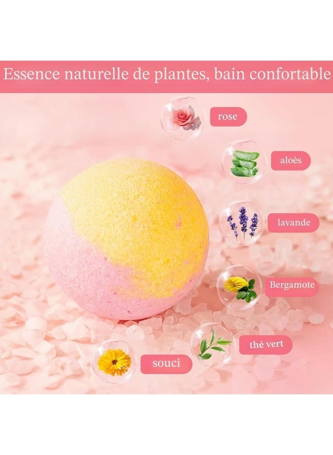 MELAO Bombes de Bain pour Enfants, 10Pcs Boule de Bain Surprise, Bombes de Bain Moussantes Organiques Naturelles, Bain Moussant Enfant, Noël Anniversaire Cadeau pour les Garçons et les Filles - Image 3