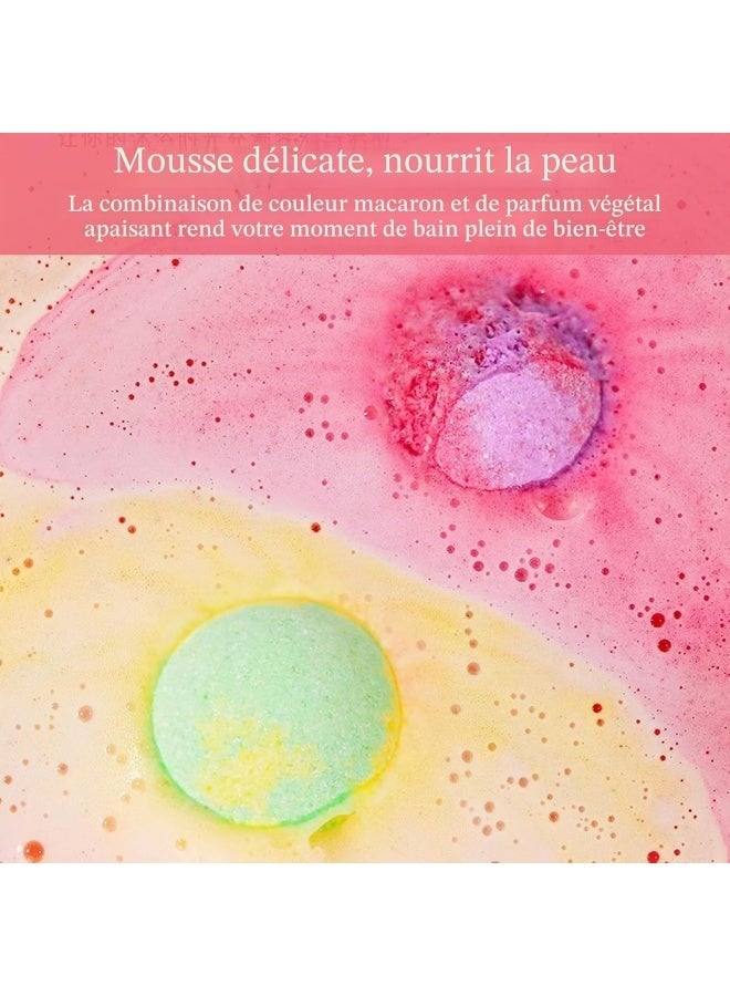 MELAO Bombes de Bain pour Enfants, 10Pcs Boule de Bain Surprise, Bombes de Bain Moussantes Organiques Naturelles, Bain Moussant Enfant, Noël Anniversaire Cadeau pour les Garçons et les Filles - Image 2