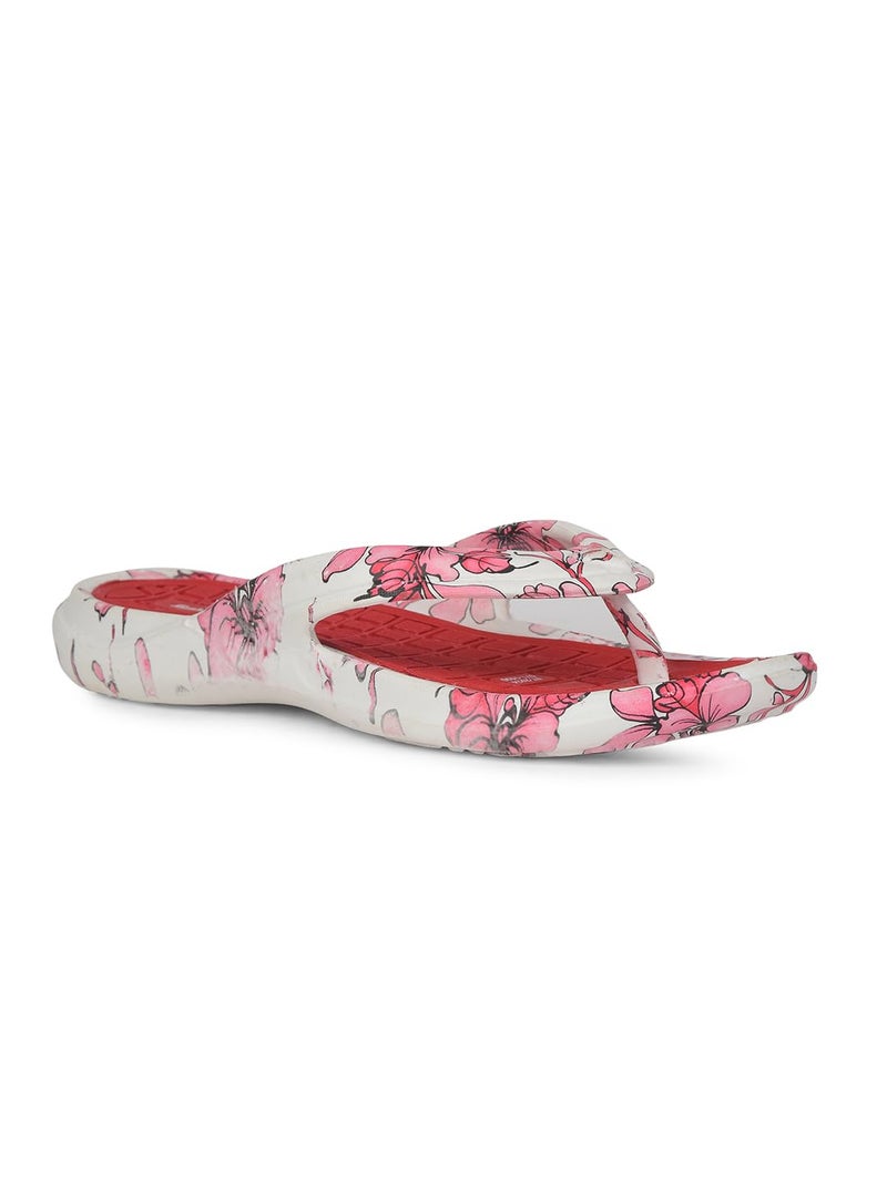 Bata Hawaii Women's Red Flip Flops - 4 UK (5715006) - Image 1