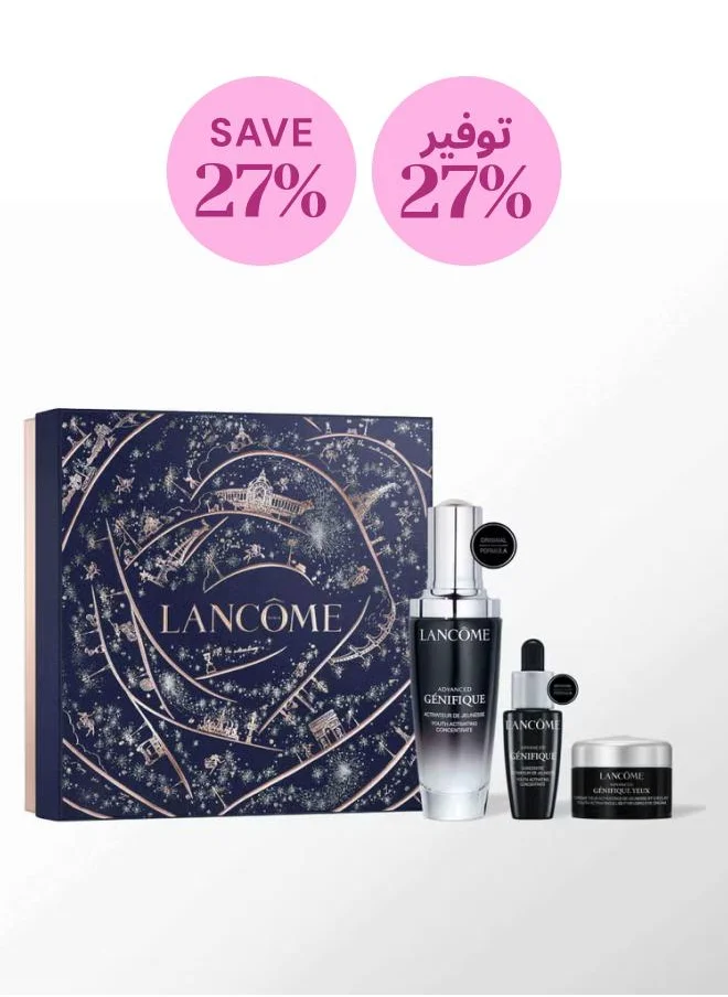 لانكوم Advanced GÃ©nifique Serum Skincare Set - Holiday Limited Edition, Savings 27%