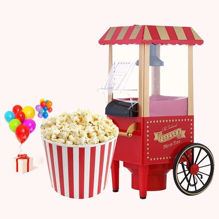 MBUYS MALL MBUYS MALL 1200W Electric Popcorn Maker Machine Home Hot Tabletop Party Kids Snack Tool1 pcs  - Image 1