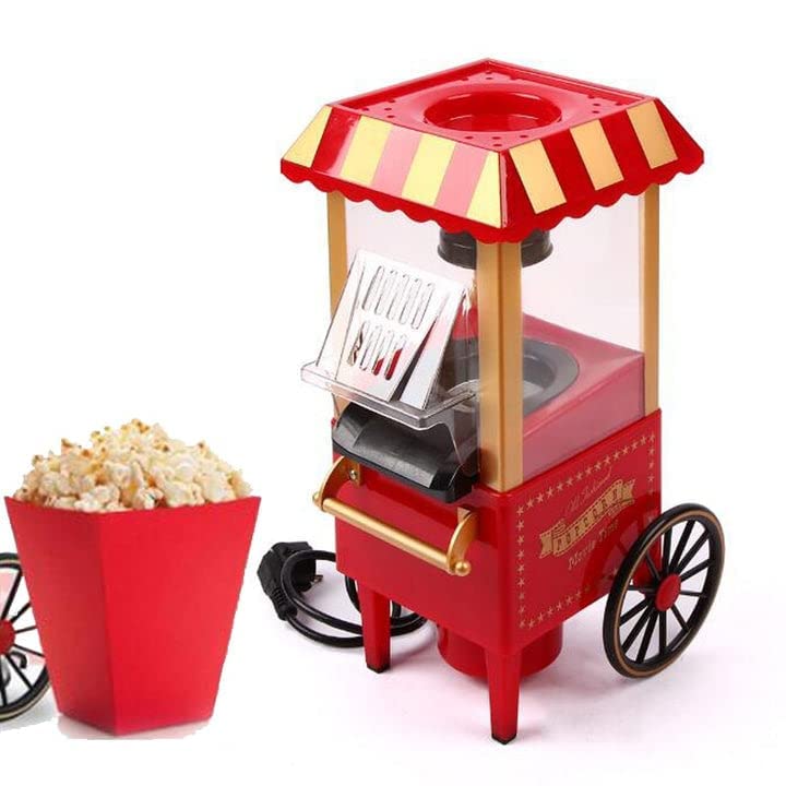 MBUYS MALL MBUYS MALL 1200W Electric Popcorn Maker Machine Home Hot Tabletop Party Kids Snack Tool1 pcs  - Image 5