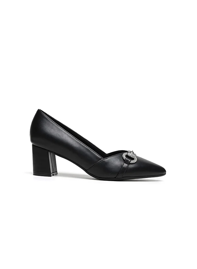 Cuple Elegant high-heeled pumps with buckle