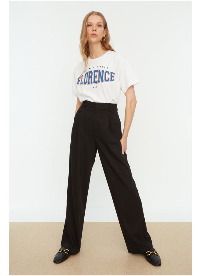 trendyol - T-Shirt - White - Boyfriend - Image 1