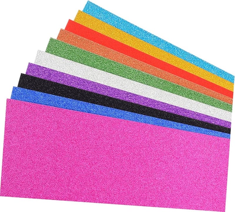 20 قطعة من أوراق الورق الذهبية اللامعة، مستلزمات الحرف الورقية DIY، مواد الحرف اللامعة - Image 4