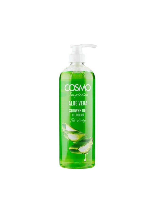Temptation Shower Gel Aloe Vera 1000Ml