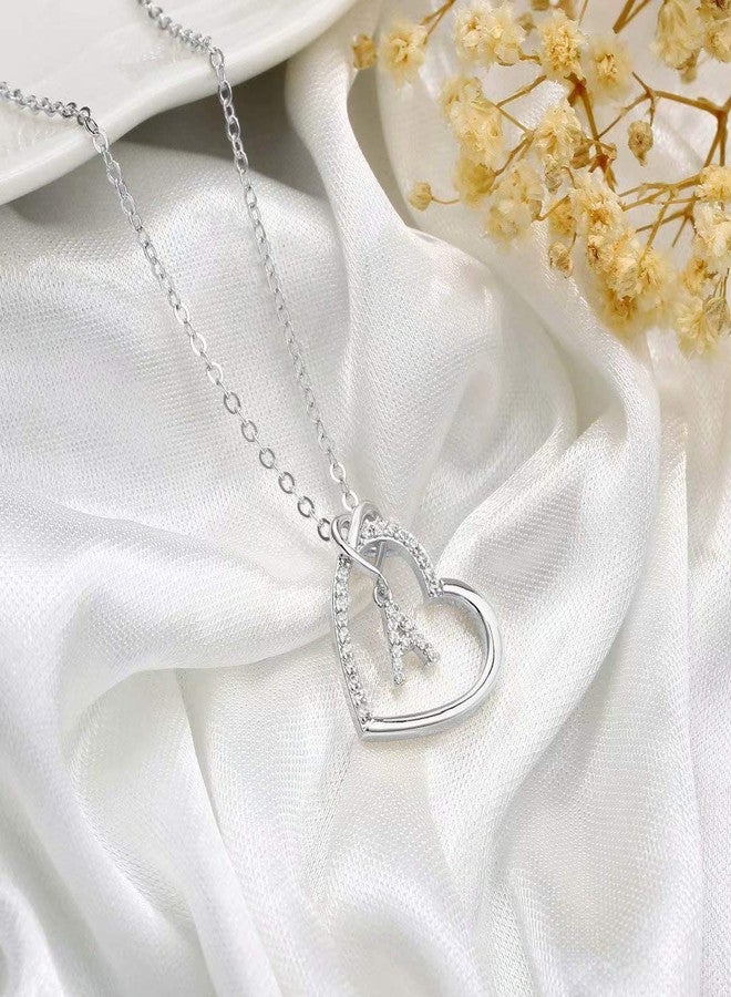M MOOHAM Initial Necklace for Teen Girls Women, K Initial Necklaces for Girls' Jewelry, 6 7 8 9 10 11 12 13 14 15 16 Years Old Girl Birthday Gift, Personalized Gift Silver Letter Necklace for Girl - Image 5
