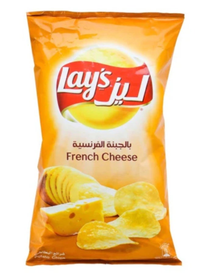 ليز شيبس ليز بنكهة الجبنة الفرنسية – حجم عائلي 165 جم | بطاطس مقرمشة بطعم الجبنة - Image 1
