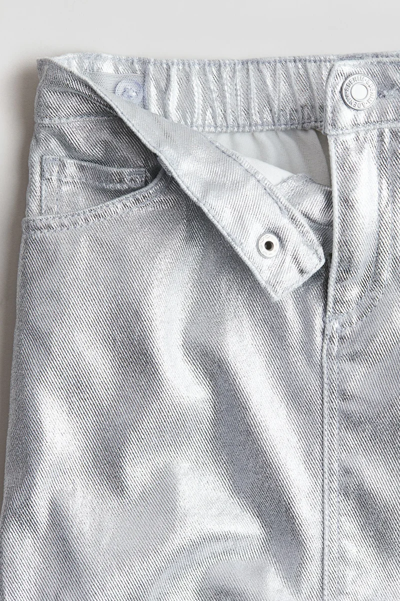 اتش اند ام Shimmering Denim Skirt