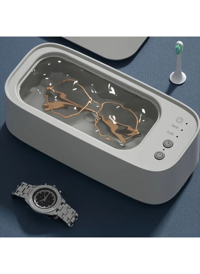 Green USB Powered Jewelry Cleaner For Watches Glasses Dentures Braces Portable - Image 2