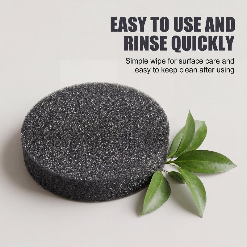 Jue Fish Stainless Steel Pot Cleaning Sponge, For Cleaning Pots And Removing Burnt Marks, Maintenance Type, With Gloves, Scratch-Resistant, Easy To Clean - Image 4