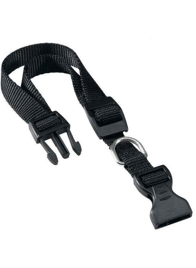 Ferplast Club C Nylon Dog Collar With Buckle Black 18-25CmX10Mm 