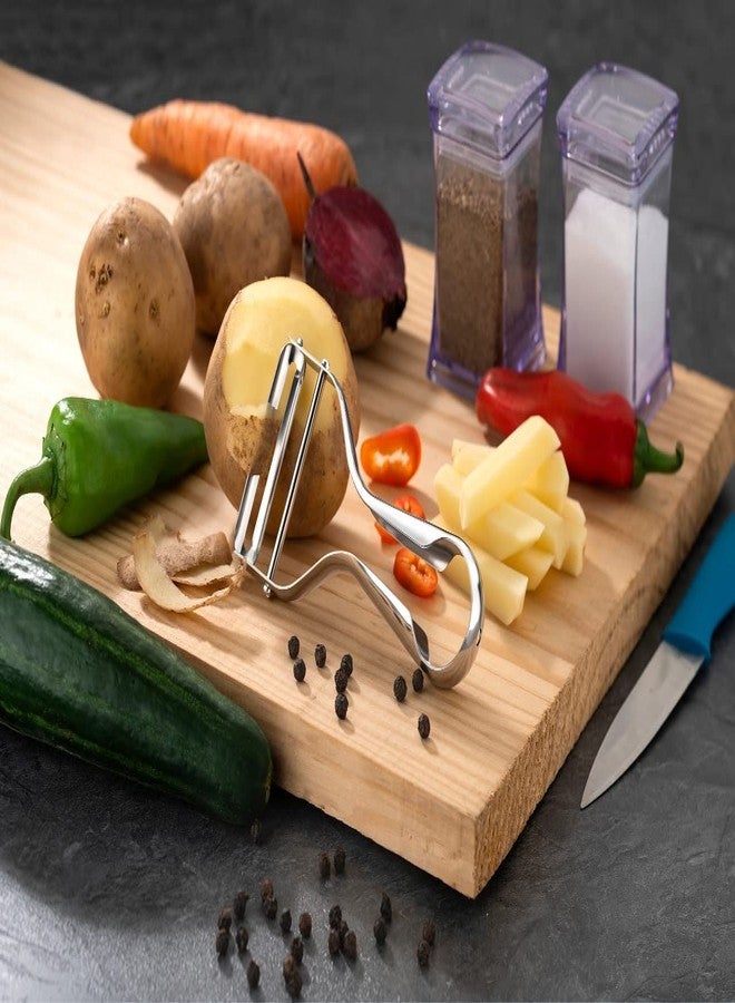 ROSTON Vegetable Peeler Y Peeler Cubes Series Stainless Steel for Kitchen Home use - Image 3