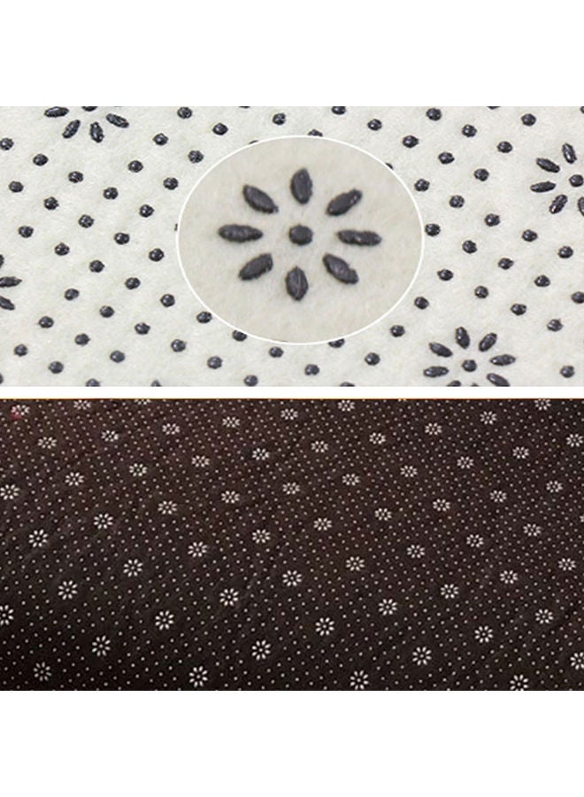 الأزرق جي دبليو قطعتان سجادة غرفة جلوس فاخرة مضادة للانزلاق سجادة مستطيلة الشكل - Image 3