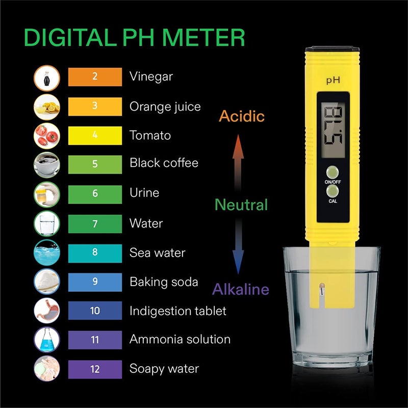 Meridian Digital Water Quality pH Meter Tester Pen - ATC Backlit LCD Screen CT - Image 5