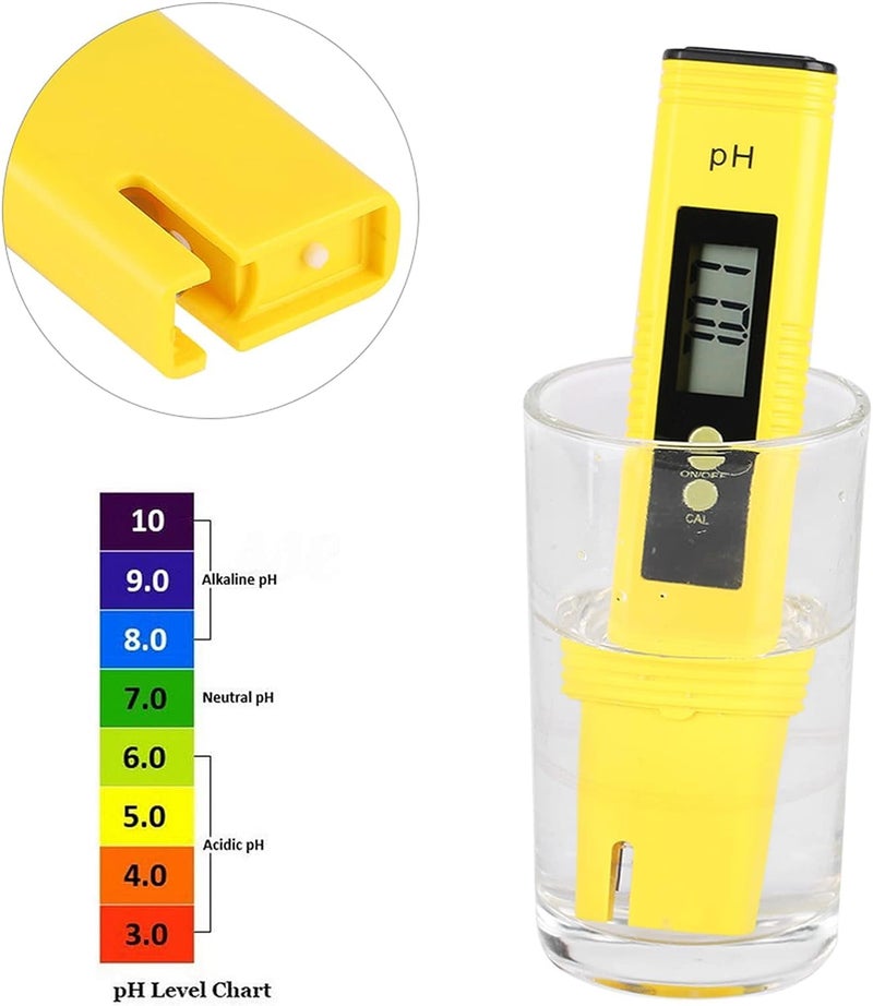 Meridian Digital Water Quality pH Meter Tester Pen - ATC Backlit LCD Screen CT - Image 3