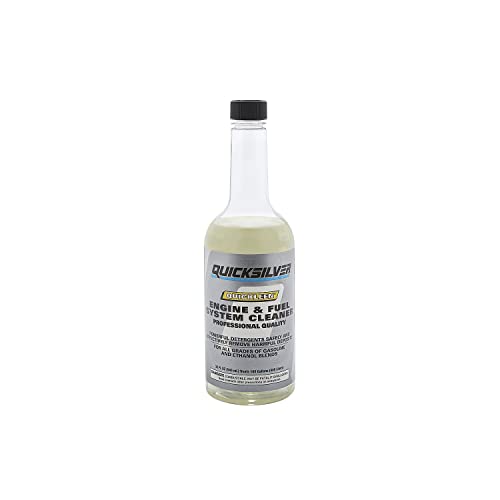 Quicksilver 8M0058681 Quickleen Engine and Fuel System Cleaner, 32 Oz. - Image 1