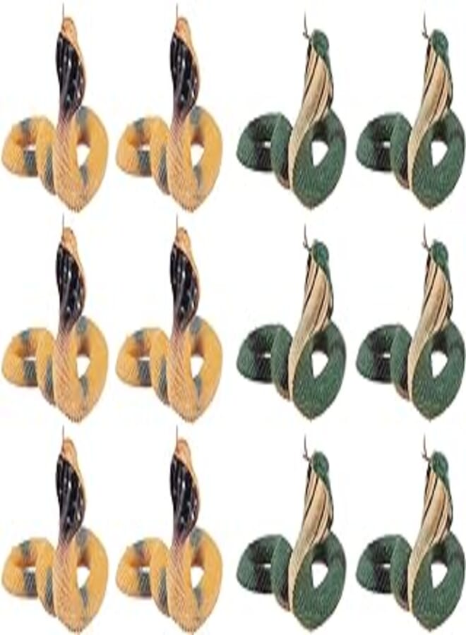 Toy major snakes toy set multi color set of 2