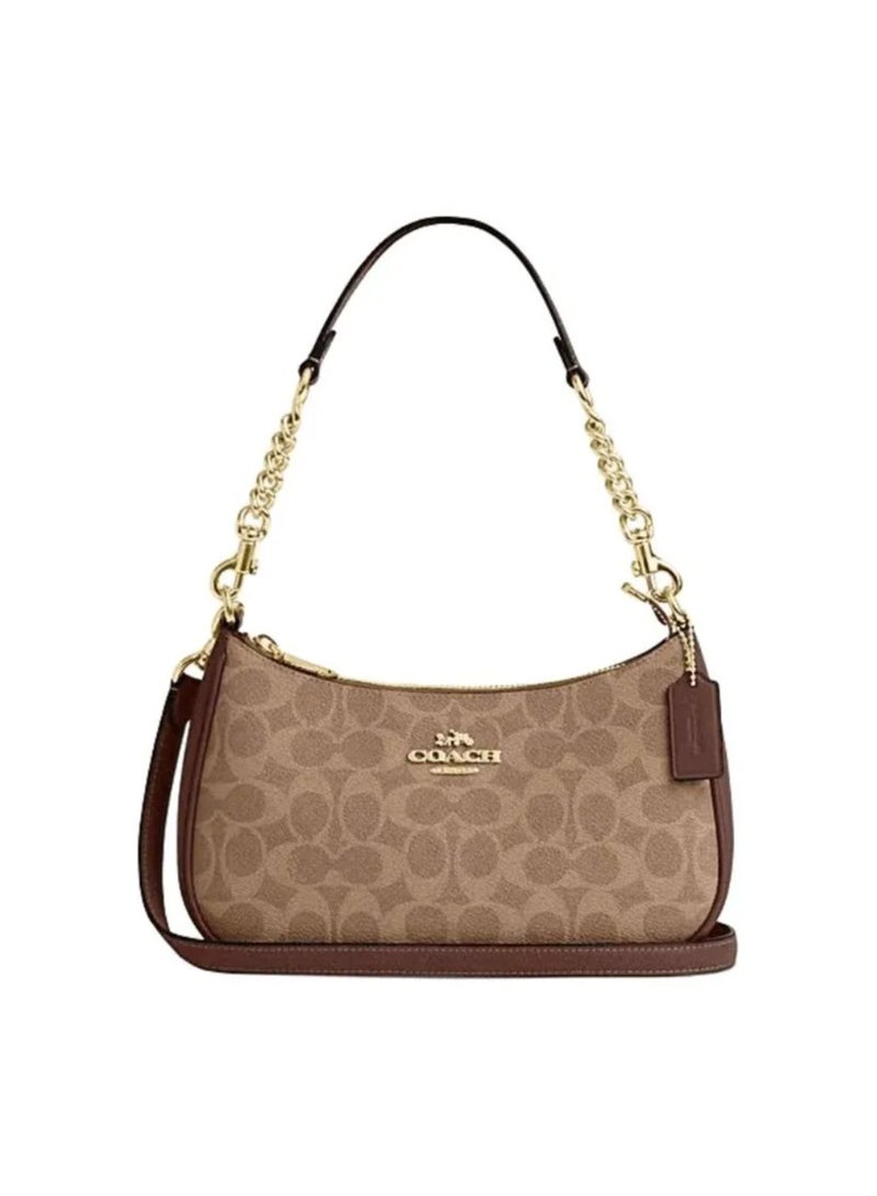 coachoutlet Teri Shoulder Bag In Signature Canvas - Image 1