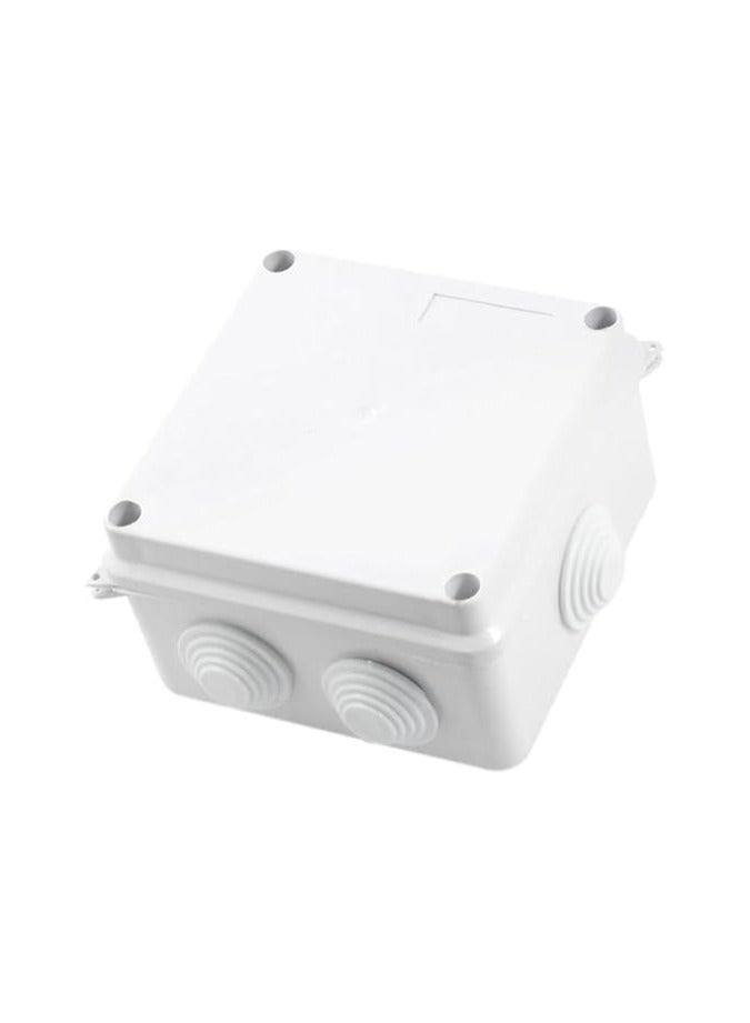 Duravel Junction Box, ABS Plastic, Dustproof, Waterproof IP65, Hinged Shell, Outdoor (100 X 100 X 50MM)