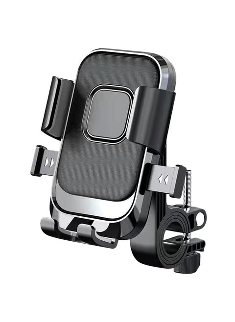 Shock-Absorbing Motorcycle Phone Holder, Adjustable Mount Bracket for Motorbike and Bicycle, Universal Fit for iPhone, Samsung, Huawei, Xiaomi, Redmi, Honor, and More