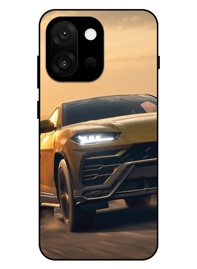 الصيد العين غطاء حماية مطبوع لهاتف OnePlus 13S - سيارة لامبورغيني صفراء - Image 1